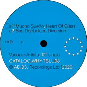 VARIOUS ARTISTS (MUCHO SUEÑO / BAS DOBBELAER / MARTINOU / SAPPHIRE SLOWS) - WHYTBLU 08 - AD 93