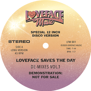 Loveface - De-mixes Vol 1 - Loveface Music