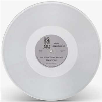 KEVIN SAUNDERSON - THE SOUND (POWER REMIX) / THE GROOVE THAT WONT STOP (Clear Vinyl Repress) - KMS RECORDS