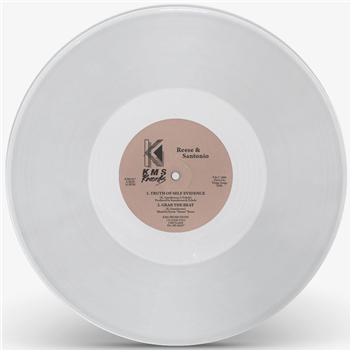 REESE & SANTONIO - THE TRUTH OF SELF EVIDENCE (Clear Vinyl Repress) - KMS RECORDS