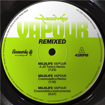 Mildlife - Vapour: Remixed - Heavenly Recordings