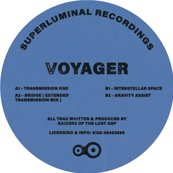 Raiders Of The Lost Arp - Voyager EP - Superluminal Recordings