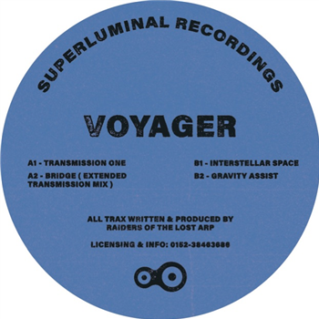 Raiders Of The Lost Arp - Voyager EP - Superluminal Recordings Raiders Of The Lost Arp - Voyager EP - Superluminal Recordings