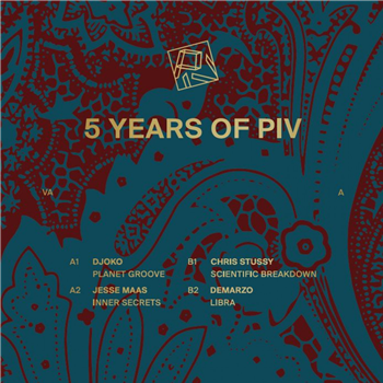 Various Artists - 5 YEARS OF PIV (2x12" Gold Vinyl)) - PIV Various Artists - 5 YEARS OF PIV (2x12" Gold Vinyl)) - PIV