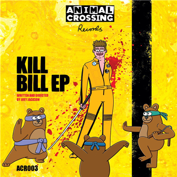 Joey Jackson - Kill Bill EP [full colour sleeve / yellow marbled vinyl] - Animal Crossing Records