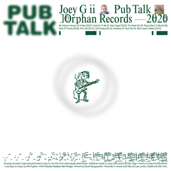 Joey G ii - Pub Talk - Orphan.Records Joey G ii - Pub Talk - Orphan.Records