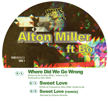 Alton Miller - WHERE DID WE GO WRONG - NOBLE SQUARE RECORDINGS