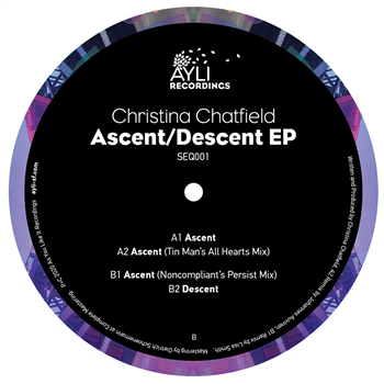 Christina Chatfield - Ascent / Descent EP - As You Like It Recordings Christina Chatfield - Ascent / Descent EP - As You Like It Recordings