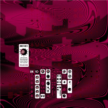 Humanoid / The Kosmik Kommando (incl. Mike Dred remix) / Luke Vibert / Air Liquide - DE:10.08 [ltd. clear magenta vinyl edition - De:tuned