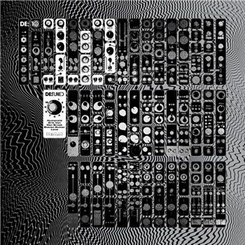 Humanoid (incl. Plaid remix)/ Erik Van Den Broek / Steven Rutter / Lone - DE:10.10 [full colour sleeve with silver foil / ltd. clear vinyl edition] - De:tuned
