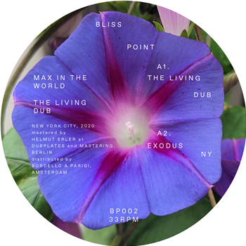 MAX IN THE WORLD - THE LIVING DUB EP - BLISS POINT MAX IN THE WORLD - THE LIVING DUB EP - BLISS POINT