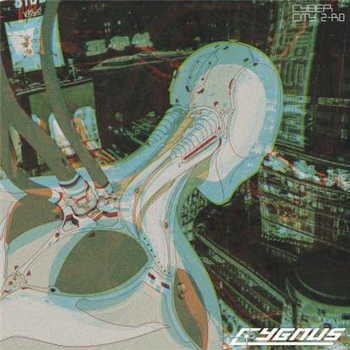 Cygnus - Cybercity Z-ro LP (Light Green Marbled Vinyl) - Gentrified Underground