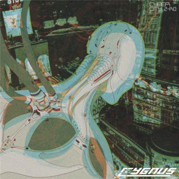 Cygnus - Cybercity Z-ro LP (Light Green Marbled Vinyl) - Gentrified Underground Cygnus - Cybercity Z-ro LP (Light Green Marbled Vinyl) - Gentrified Underground