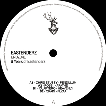 Chris Stussy / Rossi / Cuartero / Okain - 6 Years of Eastenderz Pt.2 (White, Orange & Aqua Blue Vinyl) - Eastenderz