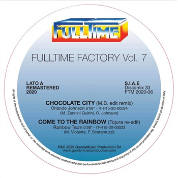 ORLANDO JOHNSON / RAINBOW TEAM / BARBARA YORK / CITY GROUPS BAND - fulltime factory volume 7 - Fulltime Production