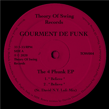 Gourment De Funk - The 4 Phunk EP - Theory Of Swing