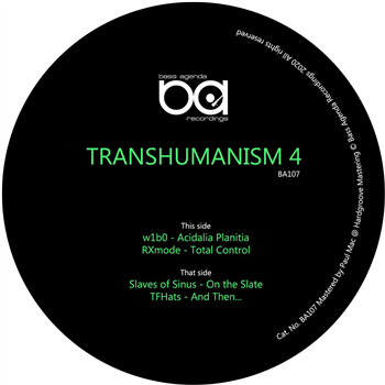 Various Artists - Transhumanism 4 - Bass Agenda Recordings Various Artists - Transhumanism 4 - Bass Agenda Recordings