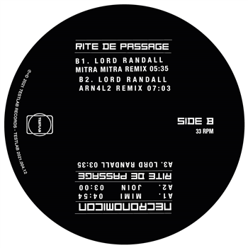 NECRONOMICON - THE SOUND OF FETISJ 1982 - TESTLAB RECORDS NECRONOMICON - THE SOUND OF FETISJ 1982 - TESTLAB RECORDS