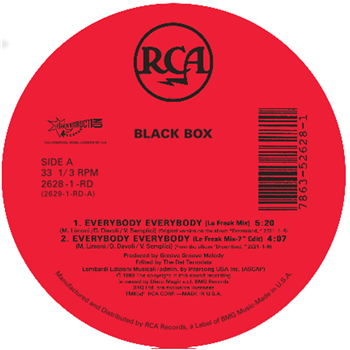 Black Box - Everybody Everybody - RCA