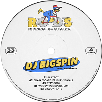 DJ Bigpspin - Woody Woodpeckham EP - RUNNING OUT OF STEAM DJ Bigpspin - Woody Woodpeckham EP - RUNNING OUT OF STEAM