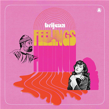 Brijean - Feelings (Lava Lamp Pink & Blue Vinyl) - GHOSTLY INTERNATIONAL