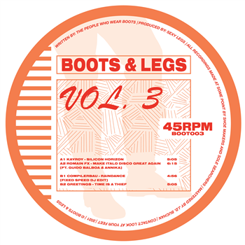 VARIOUS ARTISTS - BOOTS & LEGS VOL. 3  - Boots & Legs