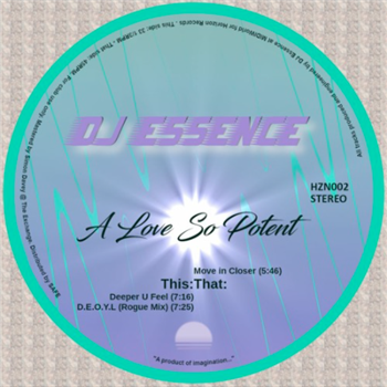 DJ Essence - A Love So Potent - Horizon Records