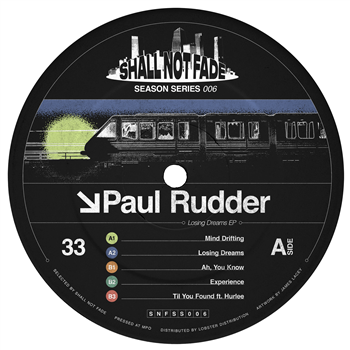 Paul Rudder - Losing Dreams EP [Blue Marbled Vinyl] [Digital Included] - Shall Not Fade