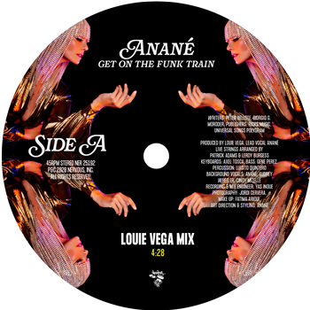 Anané - Get On The Funk Train (Louie Vega / Michael Gray & Mark Knight 7" Remix Edits) - NERVOUS RECORDS