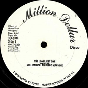 Al Kent - The Loneliest One (1-sided 180 gram vinyl 12") - Million Dollar Disco