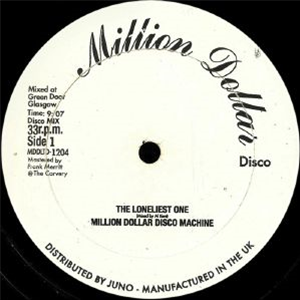 Al Kent - The Loneliest One (1-sided 180 gram vinyl 12") - Million Dollar Disco Al Kent - The Loneliest One (1-sided 180 gram vinyl 12") - Million Dollar Disco