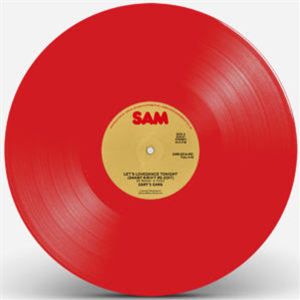 GARYS GANG - LETS LOVEDANCE TONIGHT - DANNY KRIVIT RE-EDIT (Red Vinyl Repress) - SAM RECORDS