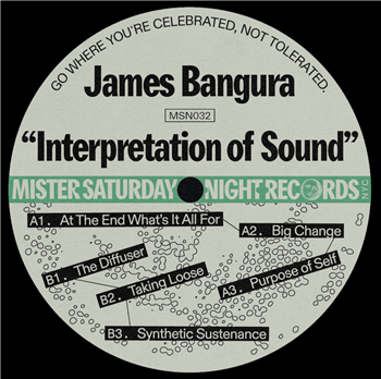 James Bangura - Interpretation of Sound - MISTER SATURDAY NIGHT RECORDS