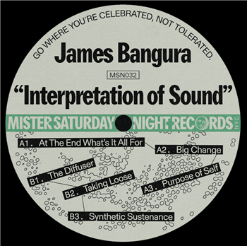 James Bangura - Interpretation of Sound - MISTER SATURDAY NIGHT RECORDS James Bangura - Interpretation of Sound - MISTER SATURDAY NIGHT RECORDS