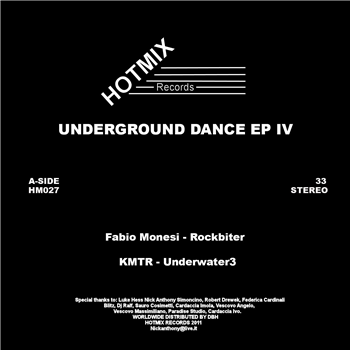 Various Artists - Underground Dance EP IV - Hotmix Records