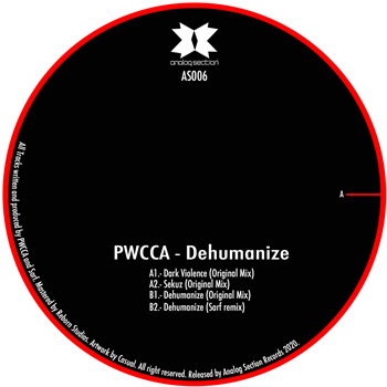 PWCCA - Dehumanize EP - analogsection PWCCA - Dehumanize EP - analogsection