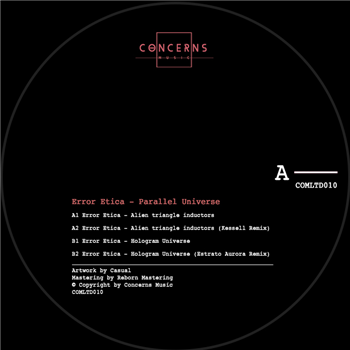 Error Etica / Kessell / Estrato Aurora - Parallel Universe EP - CONCERNS MUSIC