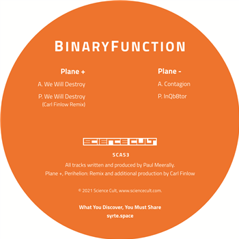 BinaryFunction - 589.592 (Incl. Carl Finlow Remix) - SCIENCE CULT