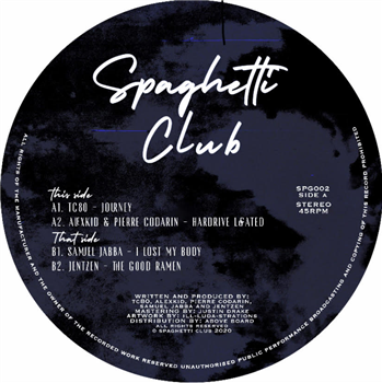 TC80 / Alexkid & Pierre Codarin / Samuel Jabba / Jentzen - Spaghetti Club 002 - Spaghetti Club TC80 / Alexkid & Pierre Codarin / Samuel Jabba / Jentzen - Spaghetti Club 002 - Spaghetti Club