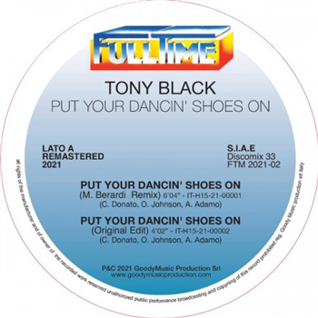 TONY BLACK - put your dancin shoes on - Fulltime Production
