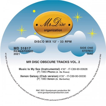 PHONO / XENON / CAROLINE MUNRO / STAGE - mr disc obscure tracks volume2 - MR DISC ORGANISATION