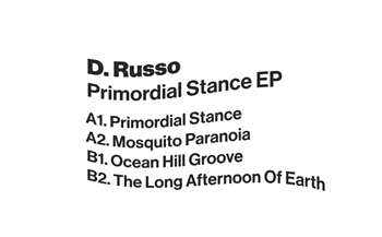 Derek Russo - Primordial Stance EP - Broad Channel Derek Russo - Primordial Stance EP - Broad Channel