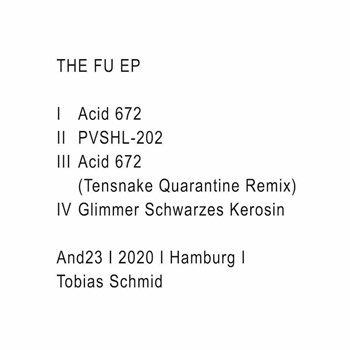 Tobias Schmid - THE FU EP - And Music Tobias Schmid - THE FU EP - And Music