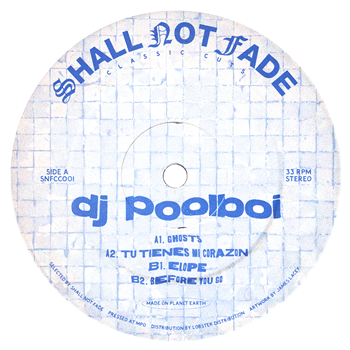 dj poolboi - Rarities EP [Light Blue Marbled Vinyl] - Shall Not Fade