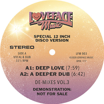 Loveface - De-mixes: Vol 3 - Loveface Music