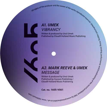 Umek - 1605 - V061 - 1605 Music Therapy