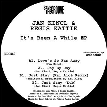 Jan Kincl & Regis Kattie - It’s Been A While EP - Save The Groove