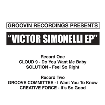 Victor Simonelli - Victor Simonelli EP - Groovin Recordings