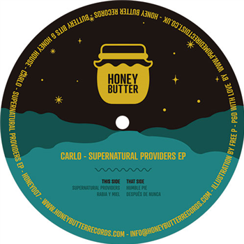 Carlo - Supernatural Providers EP - Honey Butter Records
