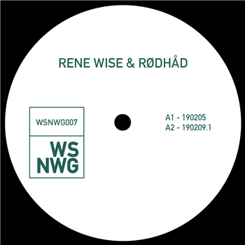 Rene Wise & Rødhåd - WSNWG007 - WSNWG